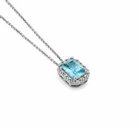 Collier IGold Femme in Or blanc Cubic Zirconia C411QK0180125